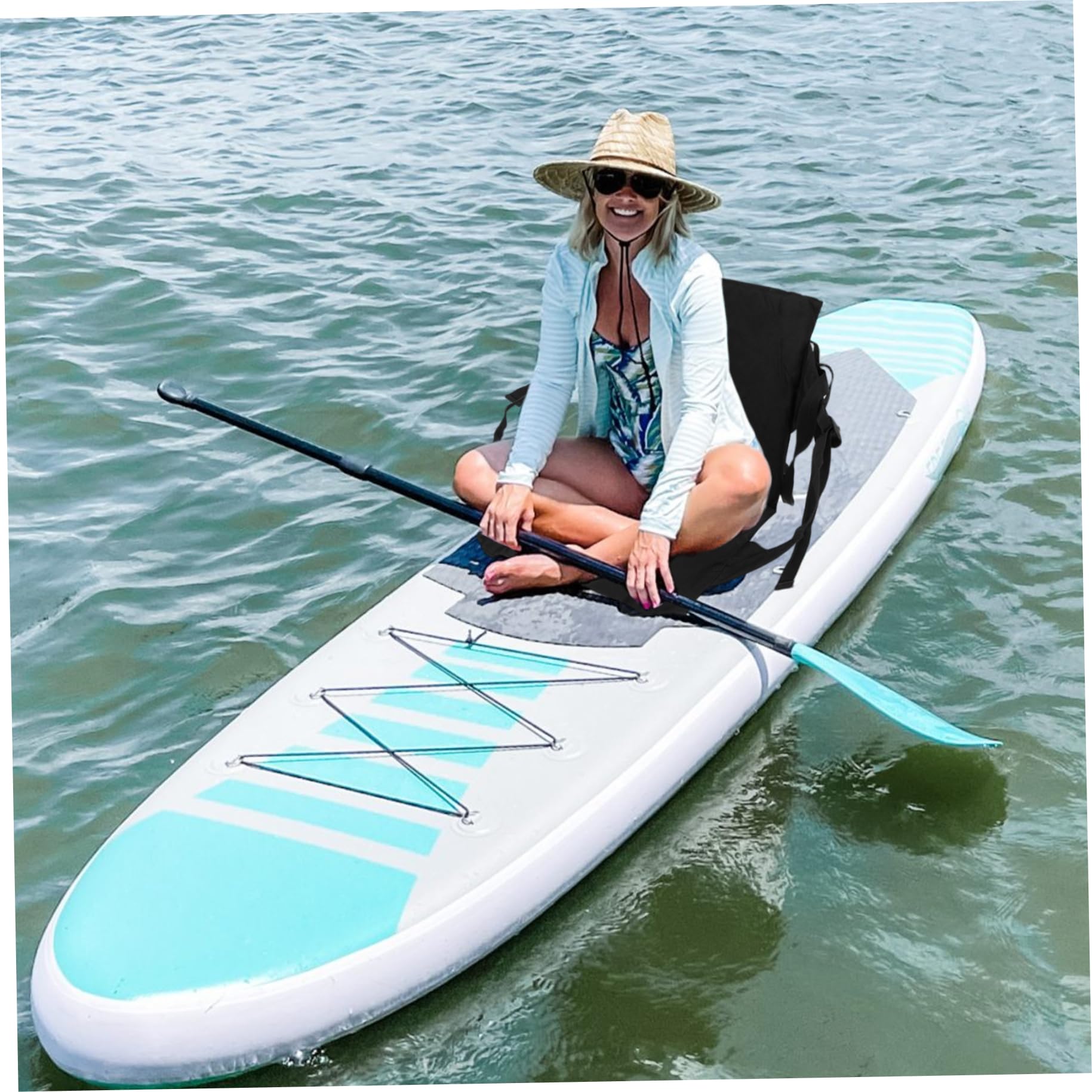 Kajaksitz Eva, bequem, verstellbar, weich, Dicker, Kajaksitze mit Rückenlehne für Surfzubehör, Kajaksitze mit Rückenlehne, Paddleboard-Sitz, Paddleboard mit Sitz