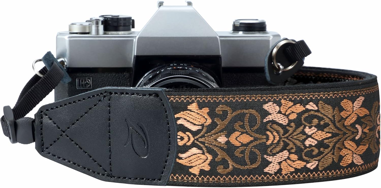 PADWA Camera Straps for Photographers 2" Wide Vintage