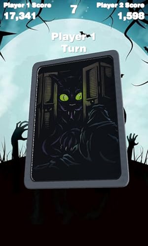 Dark Scary Card Game Puzzle