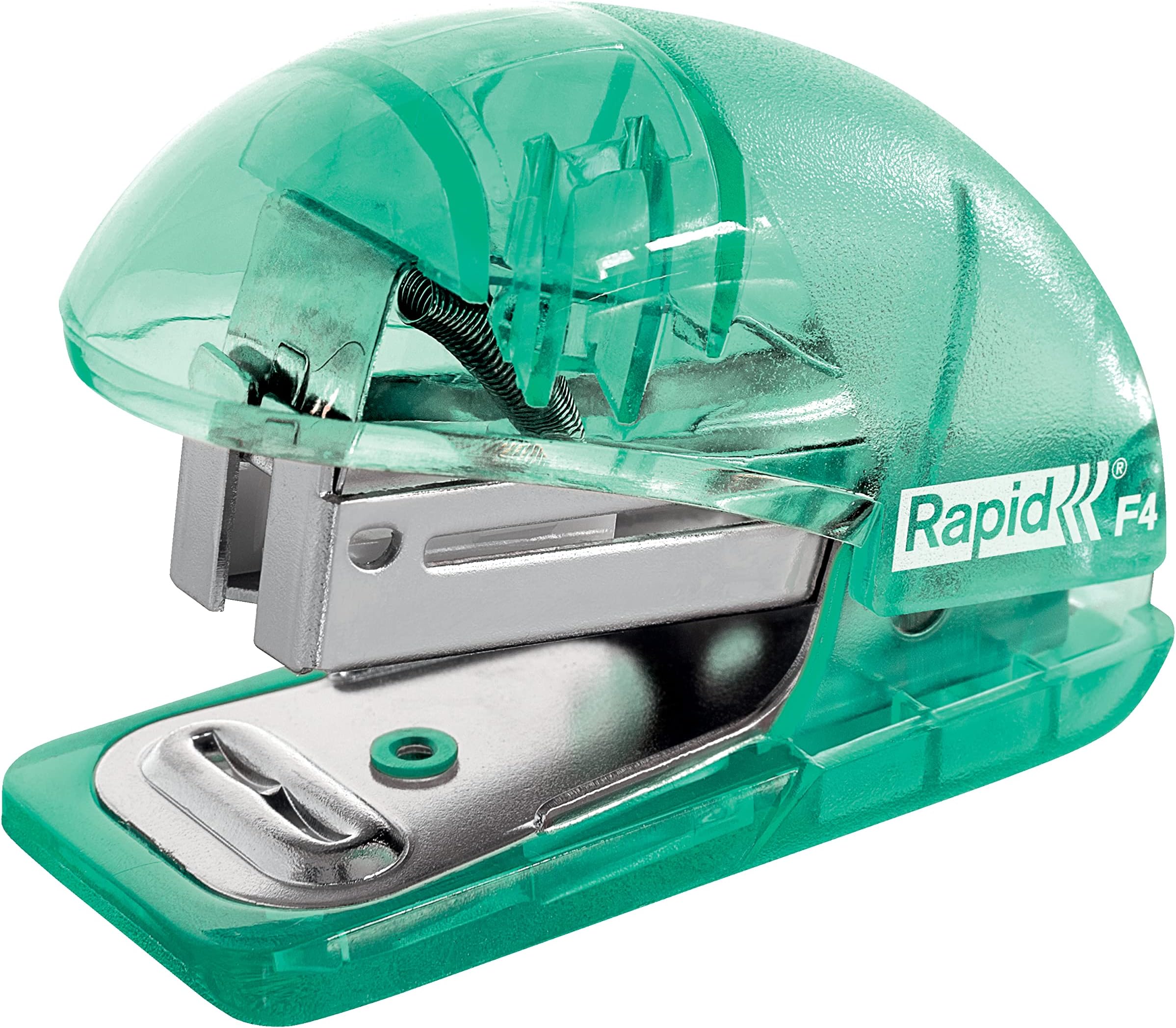 Rapid F4 Colour'Ice Mini Stapler, 10 Sheet Capacity, Includes 1000 x Staples, Blue, 5001326