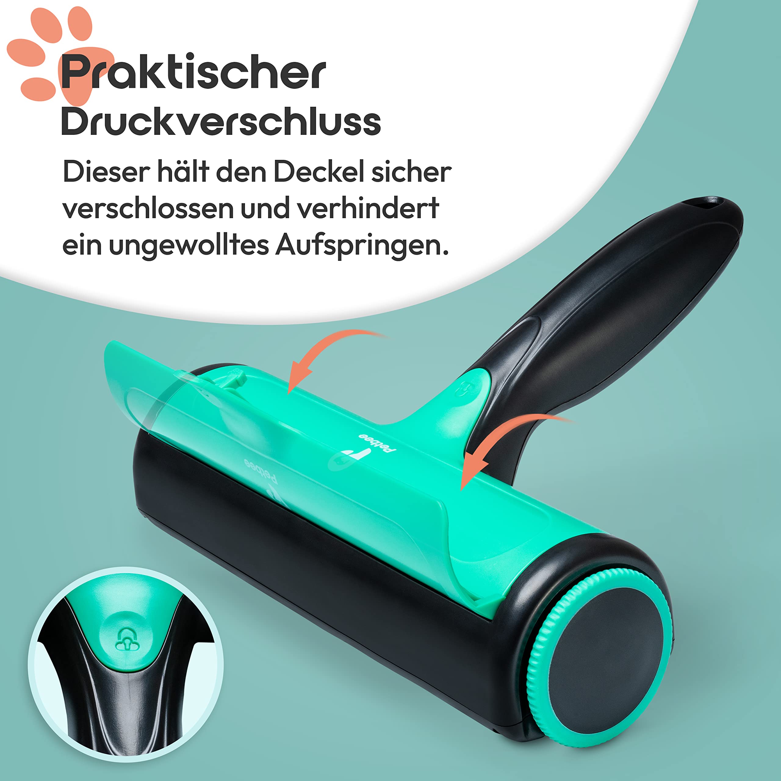 Tierhaarentferner Handschuh 2er Set - Fell Magnet Für Katzen & Hunde