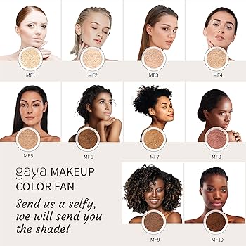 Amazon.com : Gaya Cosmetics Vegan Mineral Powder Foundation