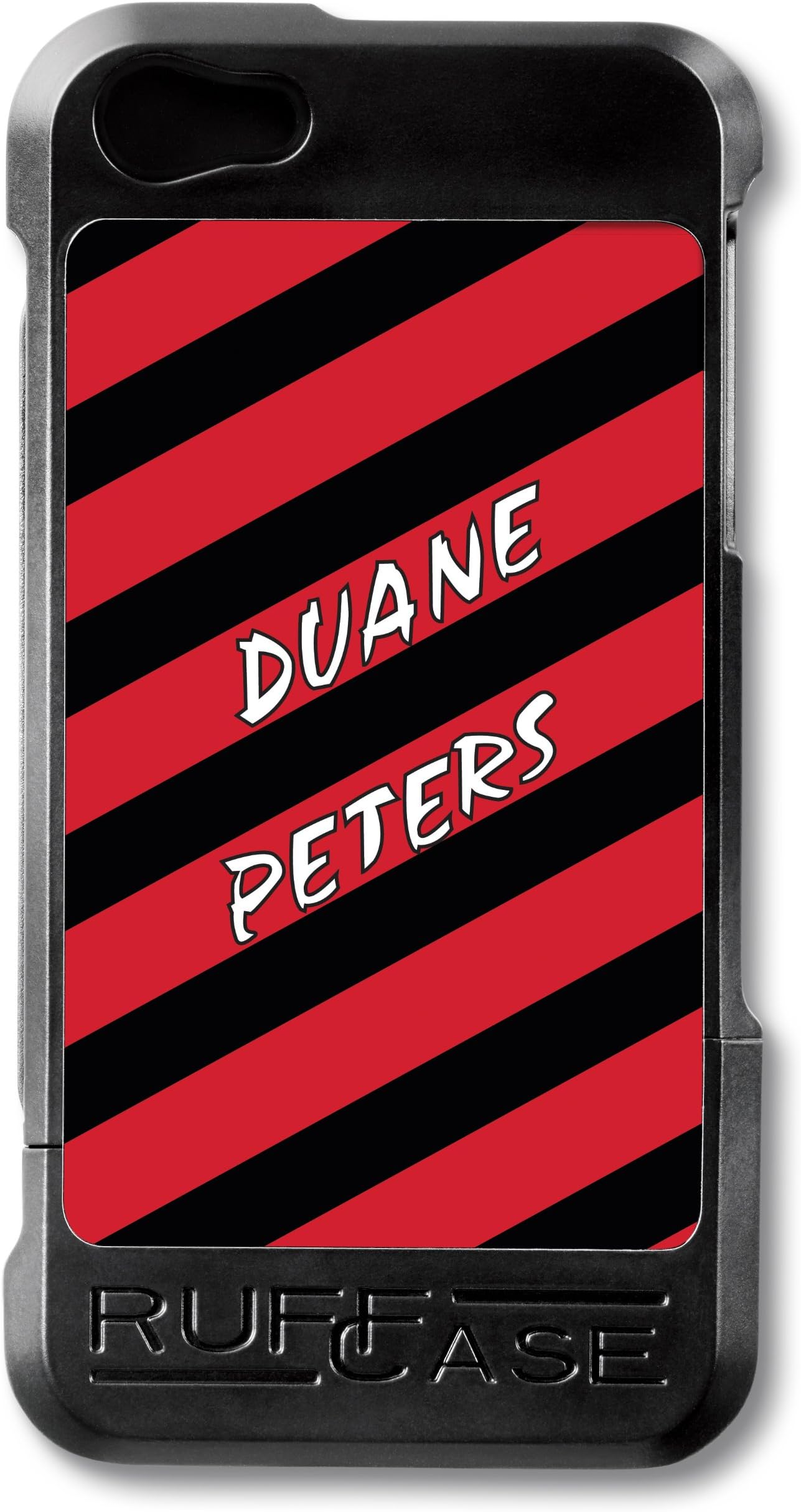 RuffCase CC-IP5-BLK-DP Combi Case for iPhone 5 - Retail Packaging - Duane Peters
