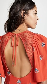 knee length dresses for ladies Edikted Womens Reena Backless Mini Dress main image 0