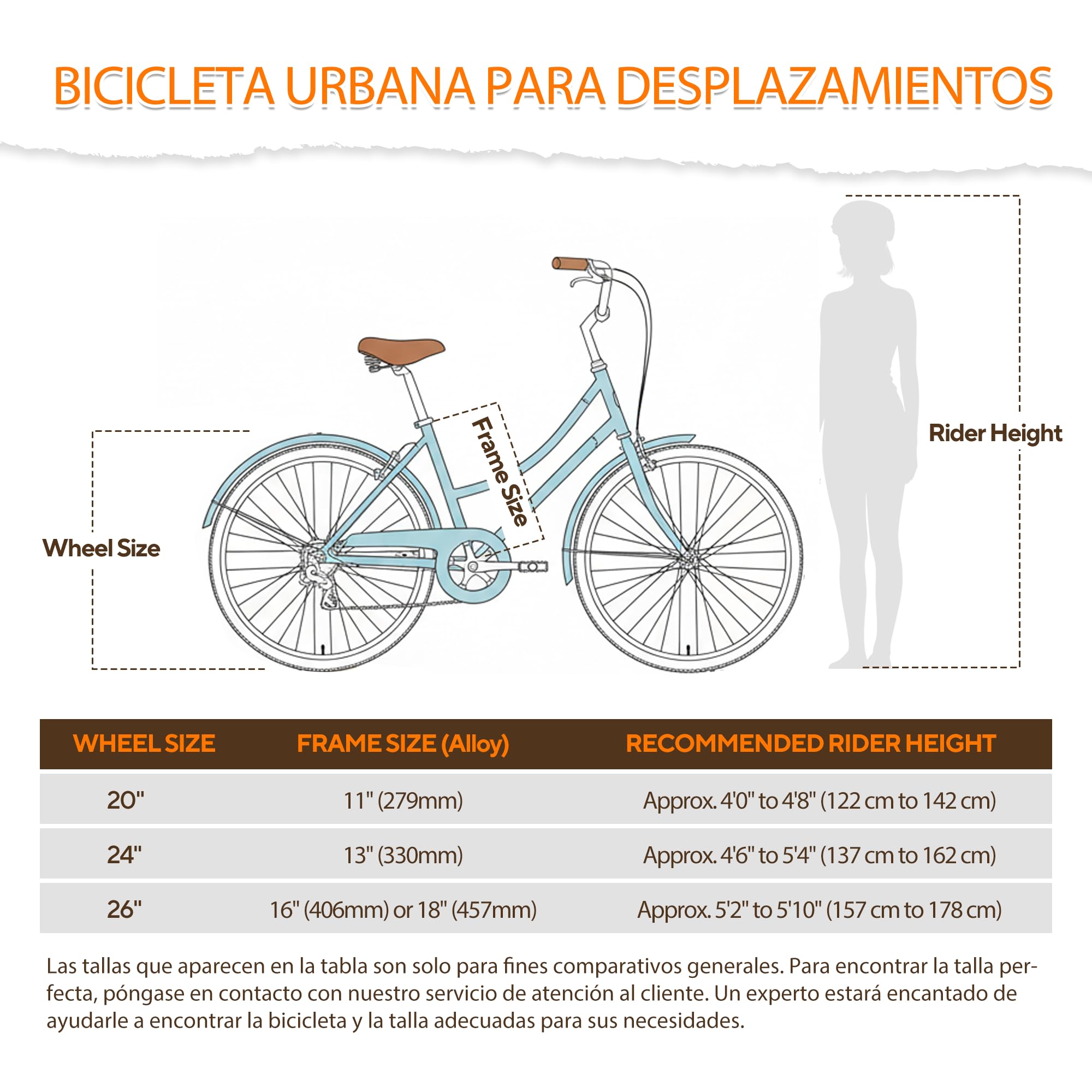 CYBIC Bicicleta de Ciudad 24/26” para Mujer, Bicicleta Urbana Retro Estilo holandés con Shimano 7V, Bicicleta Ligera de Aluminio con Cesta de ratán (Pulgadas, 26, Rosa, Pulgadas, 16)