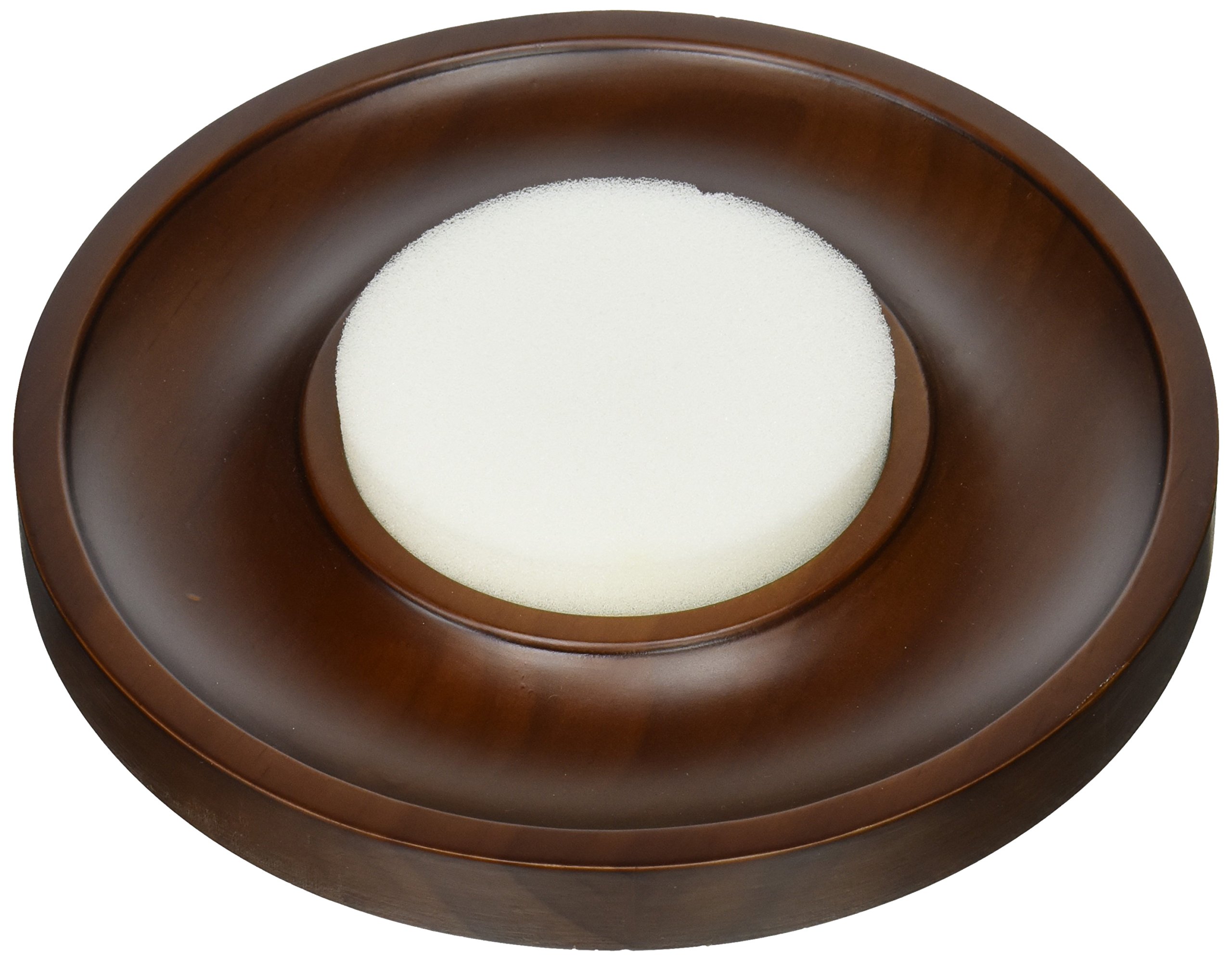 Sudberry House Mahogany Round Pincushion Tray 7", Design Area 3.75"