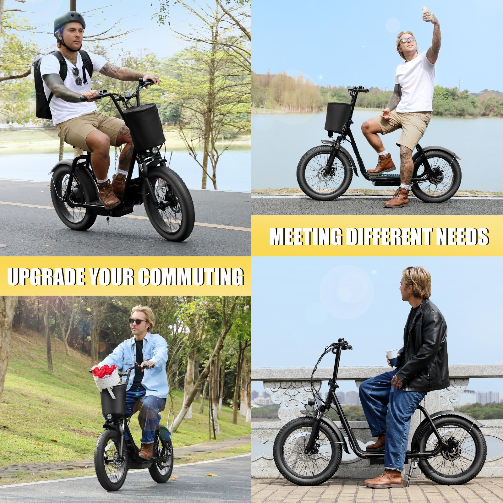 Caroma Peak 819w Electric Scooter With Seat For Adults 20