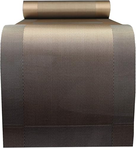 Miniatura 2 de Bright Dream - Manteles individuales en PVC lavables y fáciles de limpiar para mesa de cocina, resistentes al calor y manteles de vinilo tejido.