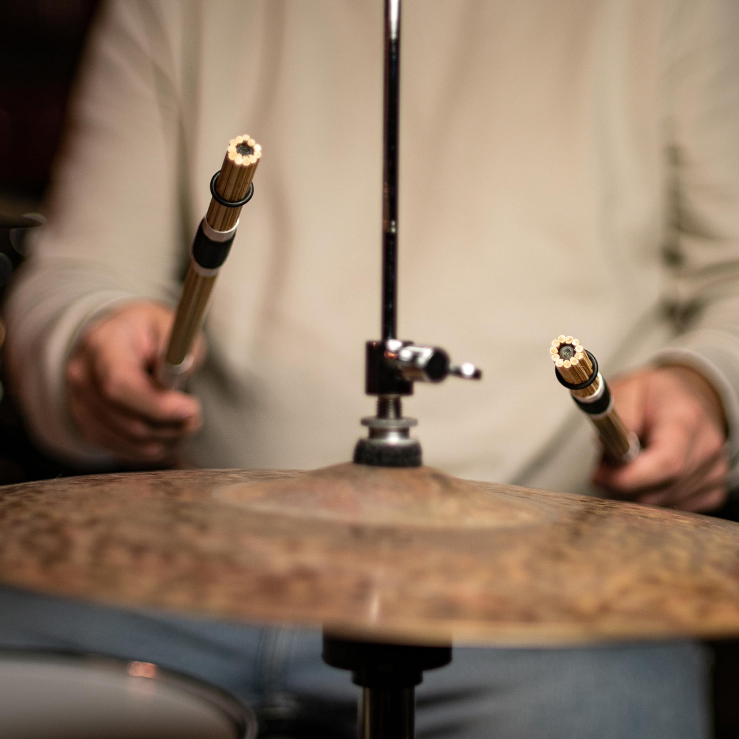 MEINL Stick & Brush -Varilla múltiple de rebote de bambú, SB209