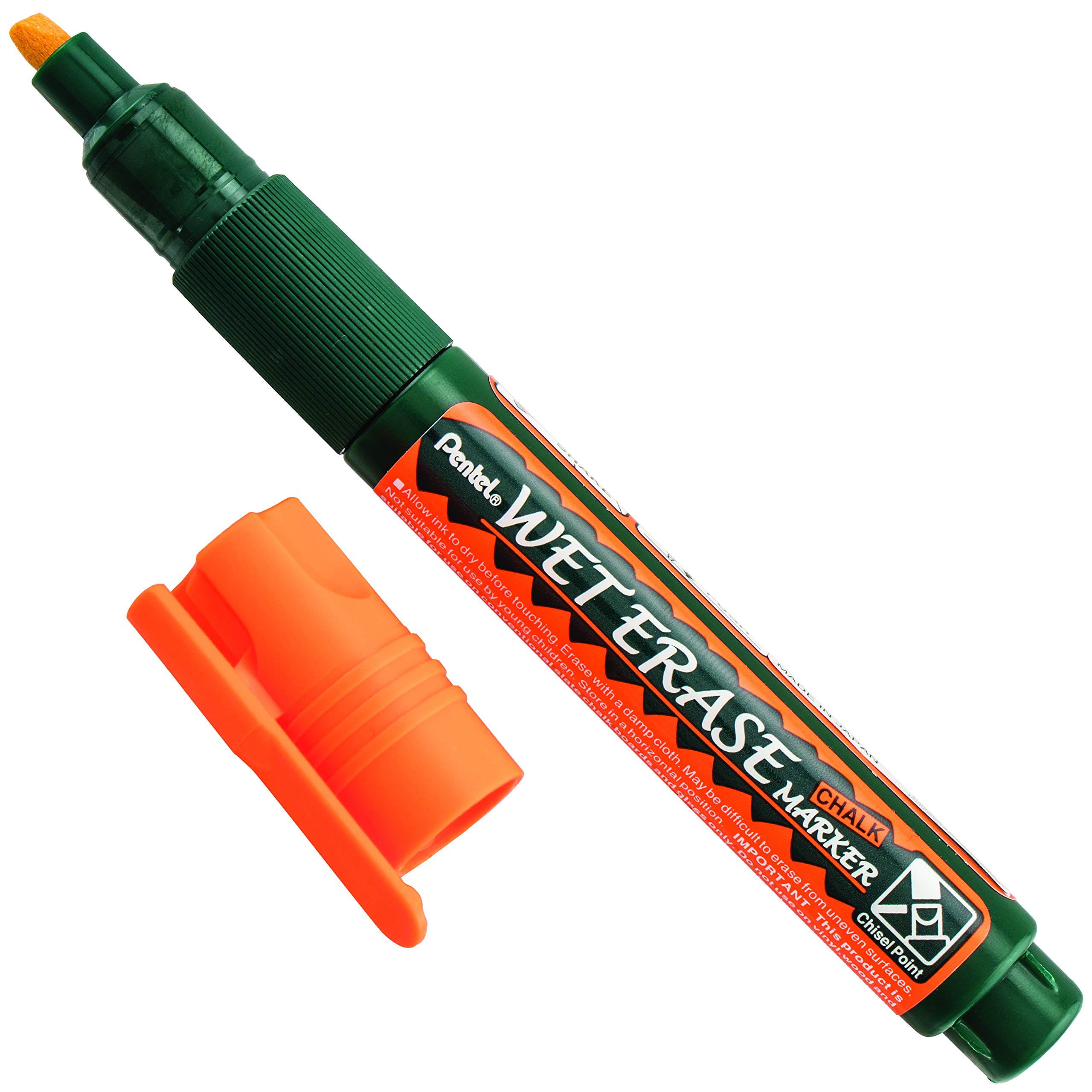 Pentel Artes Wet Erase – Juego de rotuladores para pizarra (punta biselada de,