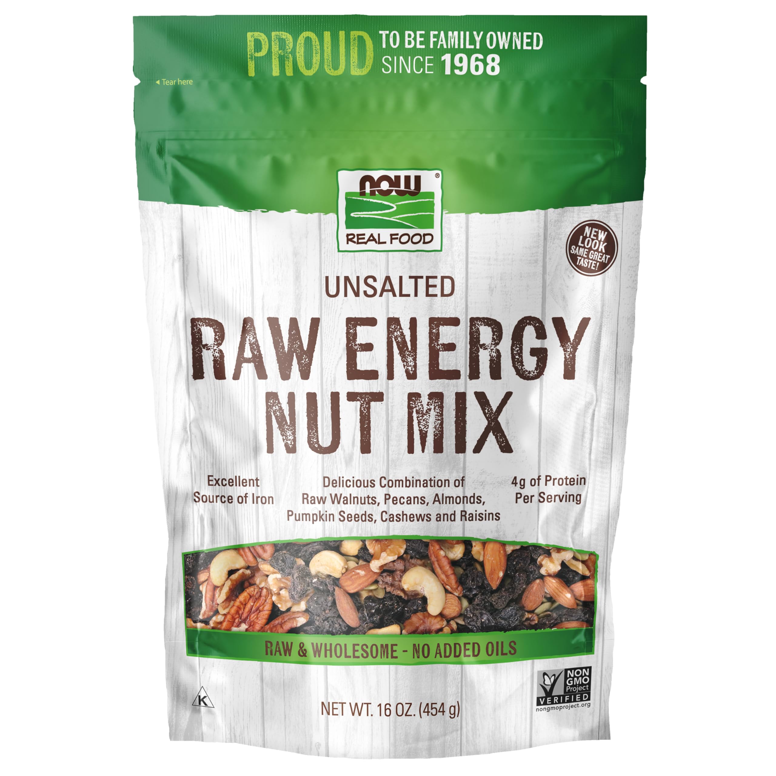 Unsalted Raw Energy Nut Mix