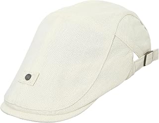 FabSeasons Cotton Ivy Flat Golf Cap – Classic Newsboy Gatsby Hat for Men Price In India