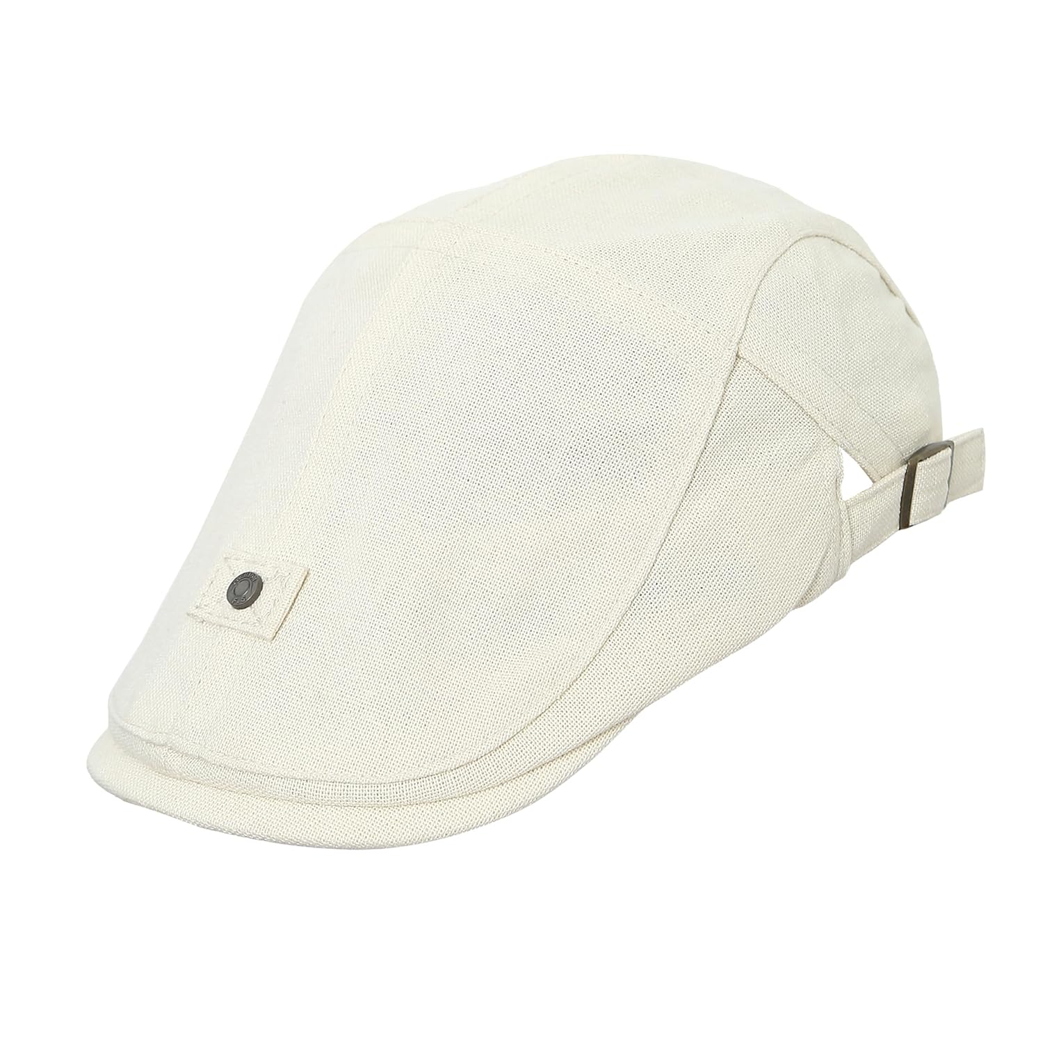 FabSeasons Cotton Ivy Flat Golf Cap – Classic Newsboy Gatsby Hat for Men