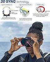 Vista 3 de TUSA M-1011 Ino Máscara de Buceo