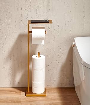 Amazon.com: Miyili Bathroom Lavatory Toilet Paper Holder with