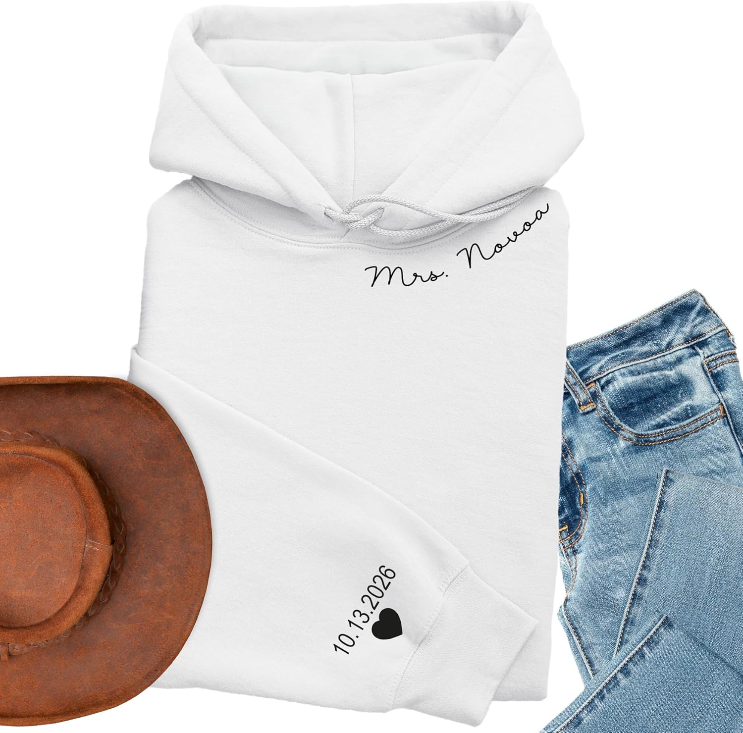 Custom Future Mrs Sweatshirt Bride Sweatshirts for Women Personalized Mrs Sweatshirt for Bride Sweater for Women Bridal Shower Engagement Wedding Gifts Multicolor - Image 4