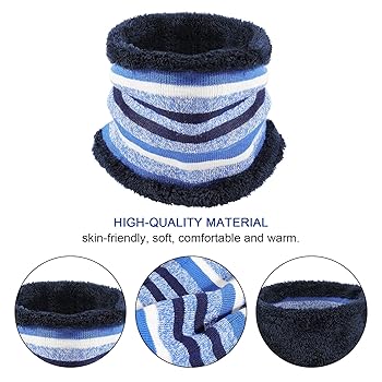 Set Invernale Berretto, Sciarpa E Guanti Per Bambini - In Pile E Acrilico - Foto 7