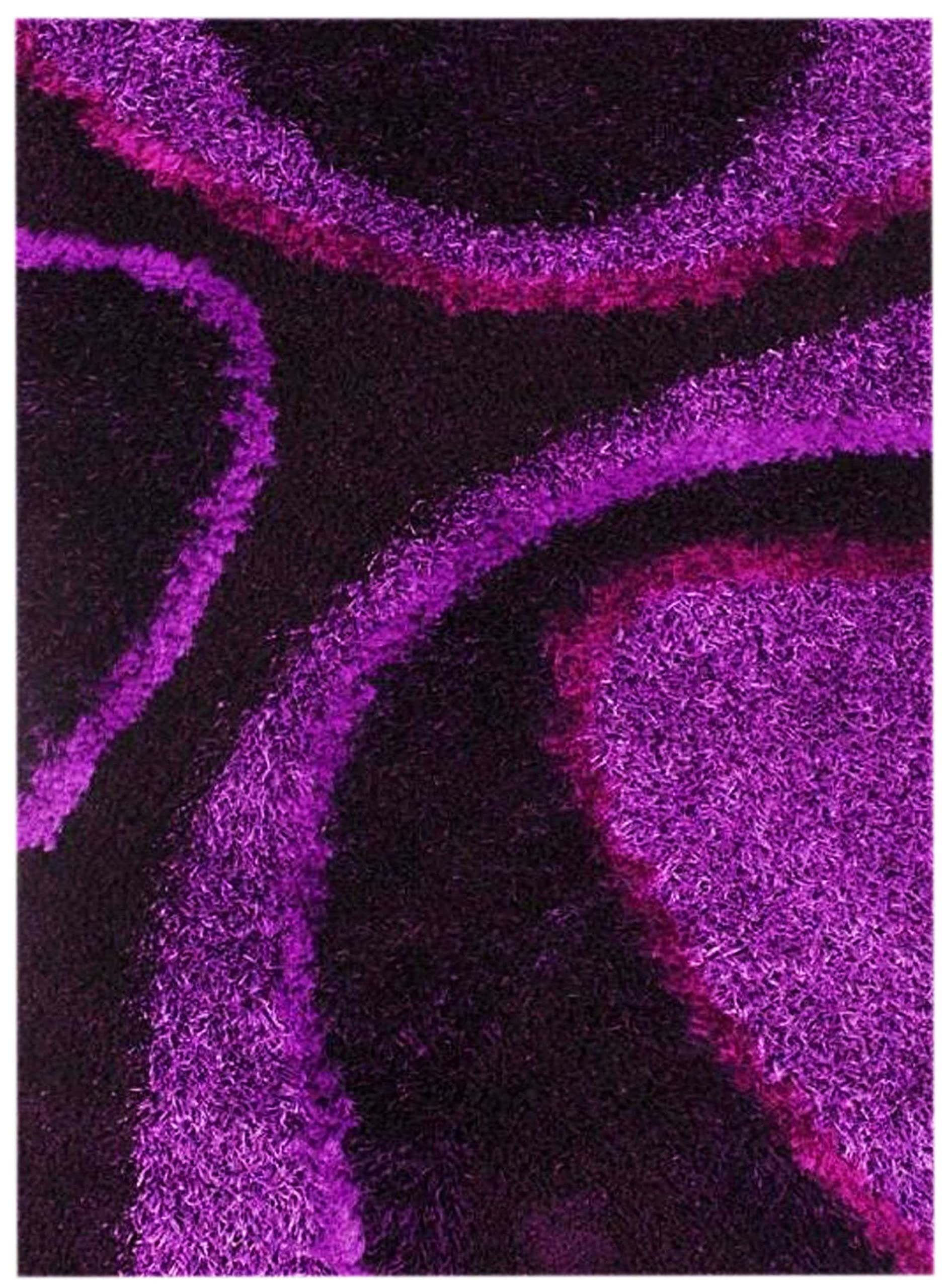 Tapis lilas Delphi 120 x 180 cm tapis anti-poussière facile à nettoyer