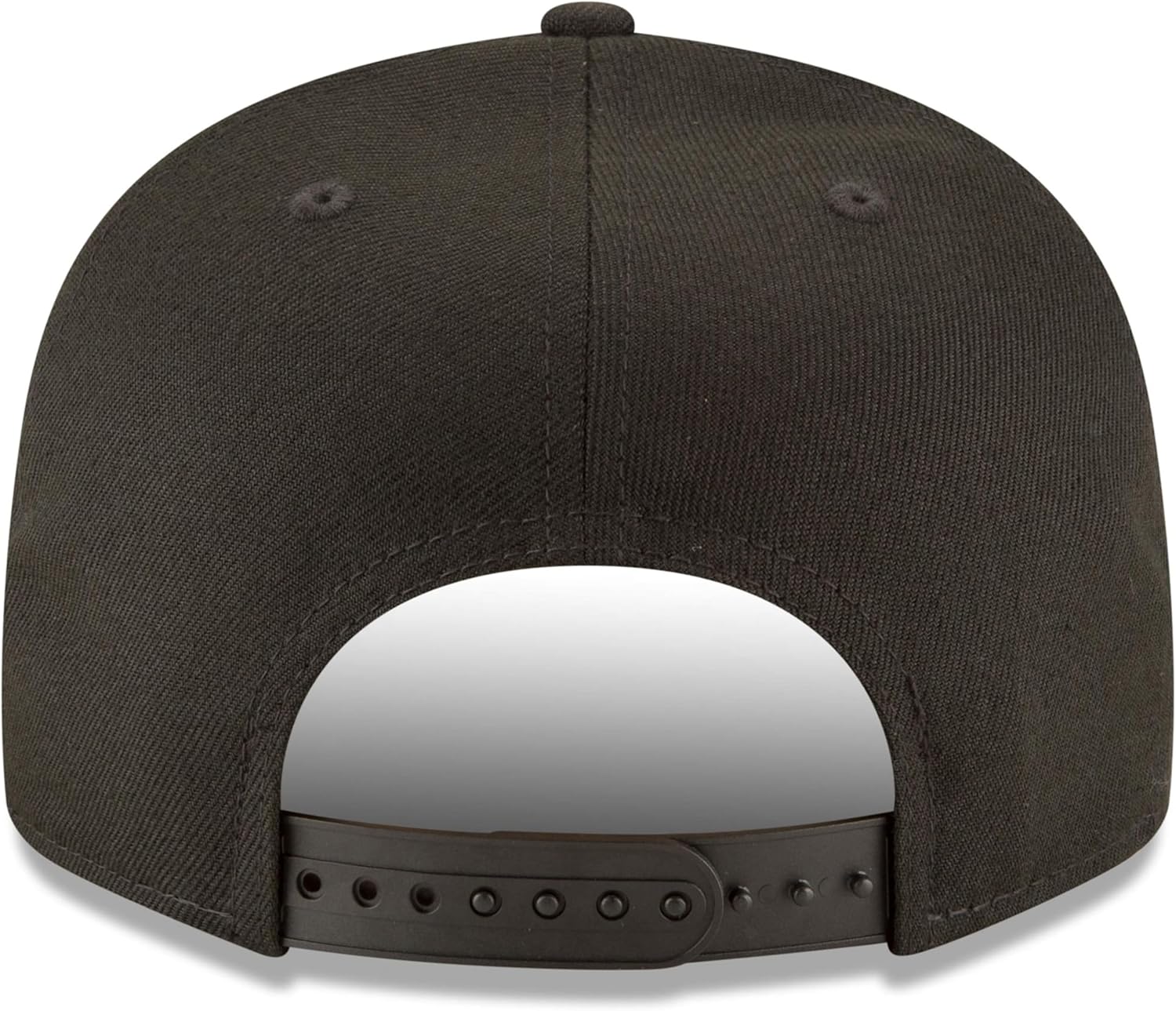 New Era MLB 9FIFTY Black Black Primary Logo Team Adjustable Snapback Hat Cap One Size Fits All - Image 4