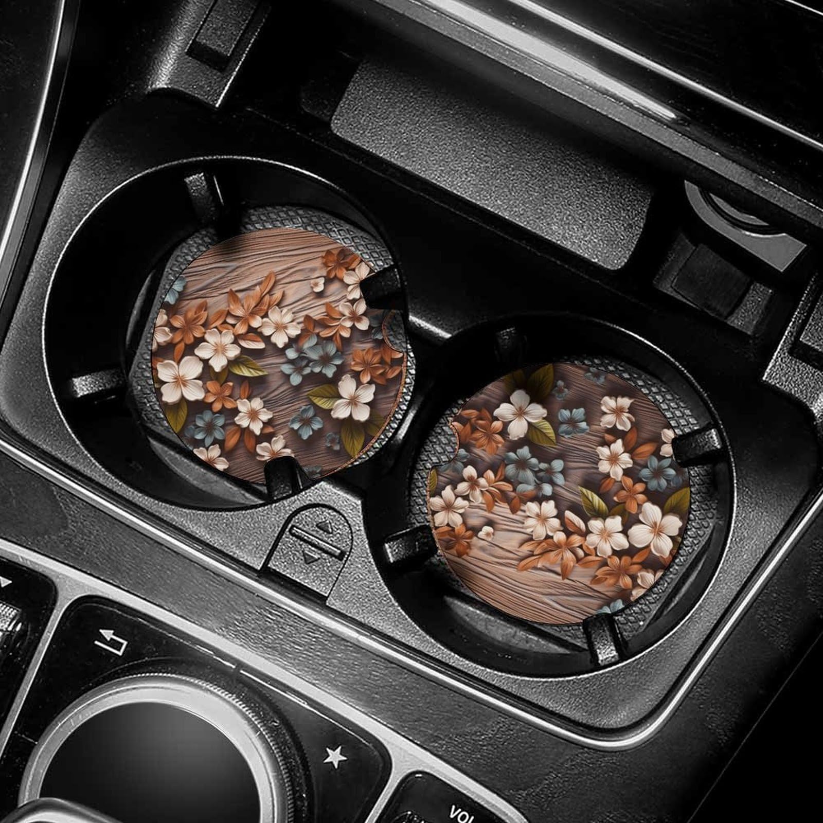 Lot de 6 dessous de verre pour voiture : l'accessoire idéal à offrir