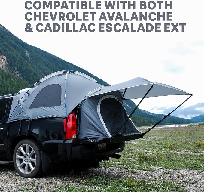 Carpa para cama de camioneta Napier 2 personas gris miniatura 5