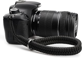 SUNYA Camera Wrist Strap for Photographers Quick Release Paracord Rope Camera Hand Strap Compatible for DSLR or Mirrorless Camera
