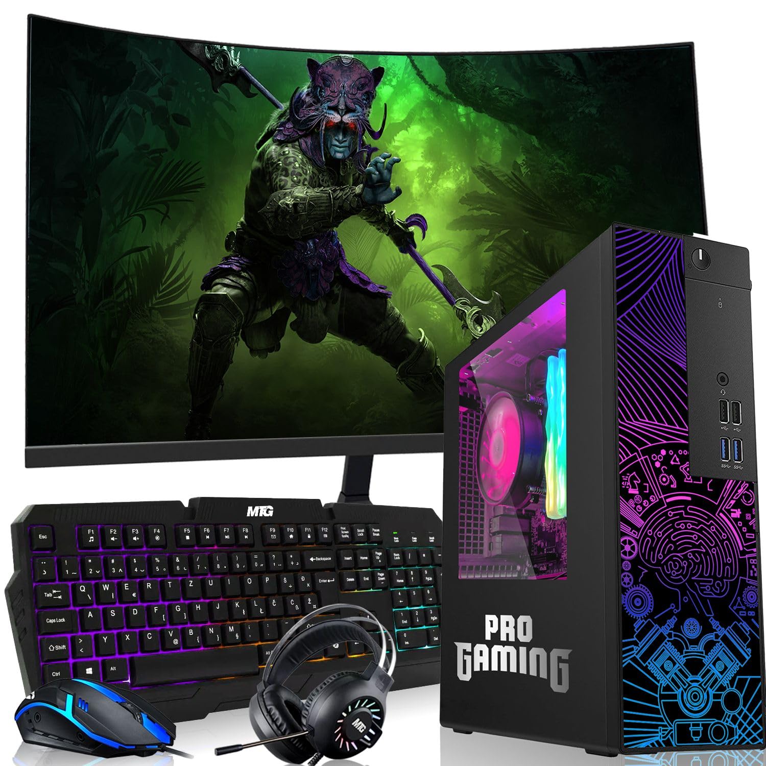 Amazon.com: TechMagnet RGB Desktop Computer PC - Core i5