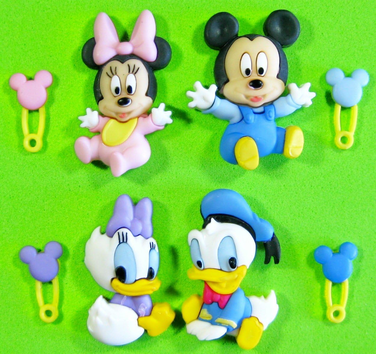 Mickey Mouse Del Bebe Raton De Minnie Pato De Donald Y Pato De La Margarita Molde De Silicona Para La Torta De Decoracion Pastel De Cupcake Toppers Glaseado Sugarcraft Tool Por Fairie