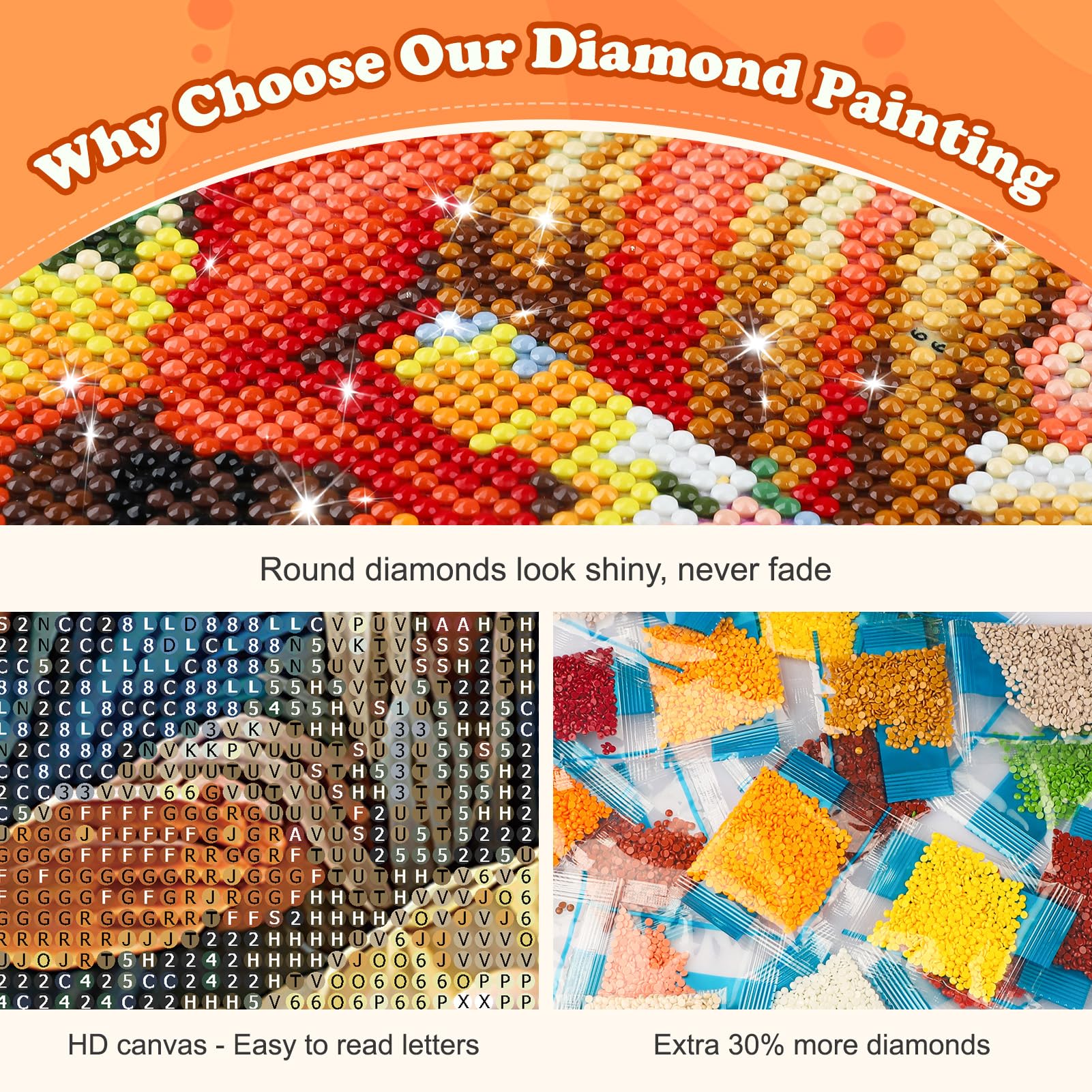 5D Diamond Painting,fiori di pavone DIY Pittura Diamante Kit Trapano Completo Adulti Bambini con i Numeri Strass Cristallo Ricamo Punto Croce Canvas Art per Decorare la Casa Round Drill 90x180cm