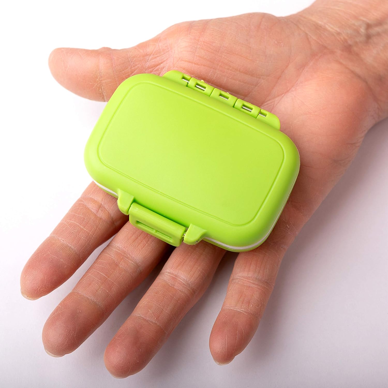 Hоlіdау Dеаlѕ 🛒 Pill Box Dispenser sorter- 3 Large Removable Organizer compartments Travel Medication Carry Cases - Daily/Weekly Vitamin Medicine Pillbox organizar Reminder Boxes 7 Times a Day am pm containers