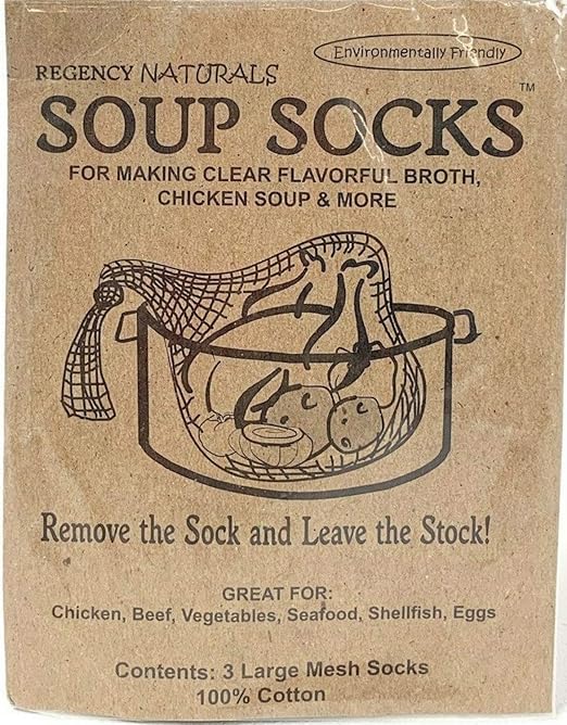 Regency Wraps, Soup Sock, Cotton Mesh Bags for Making