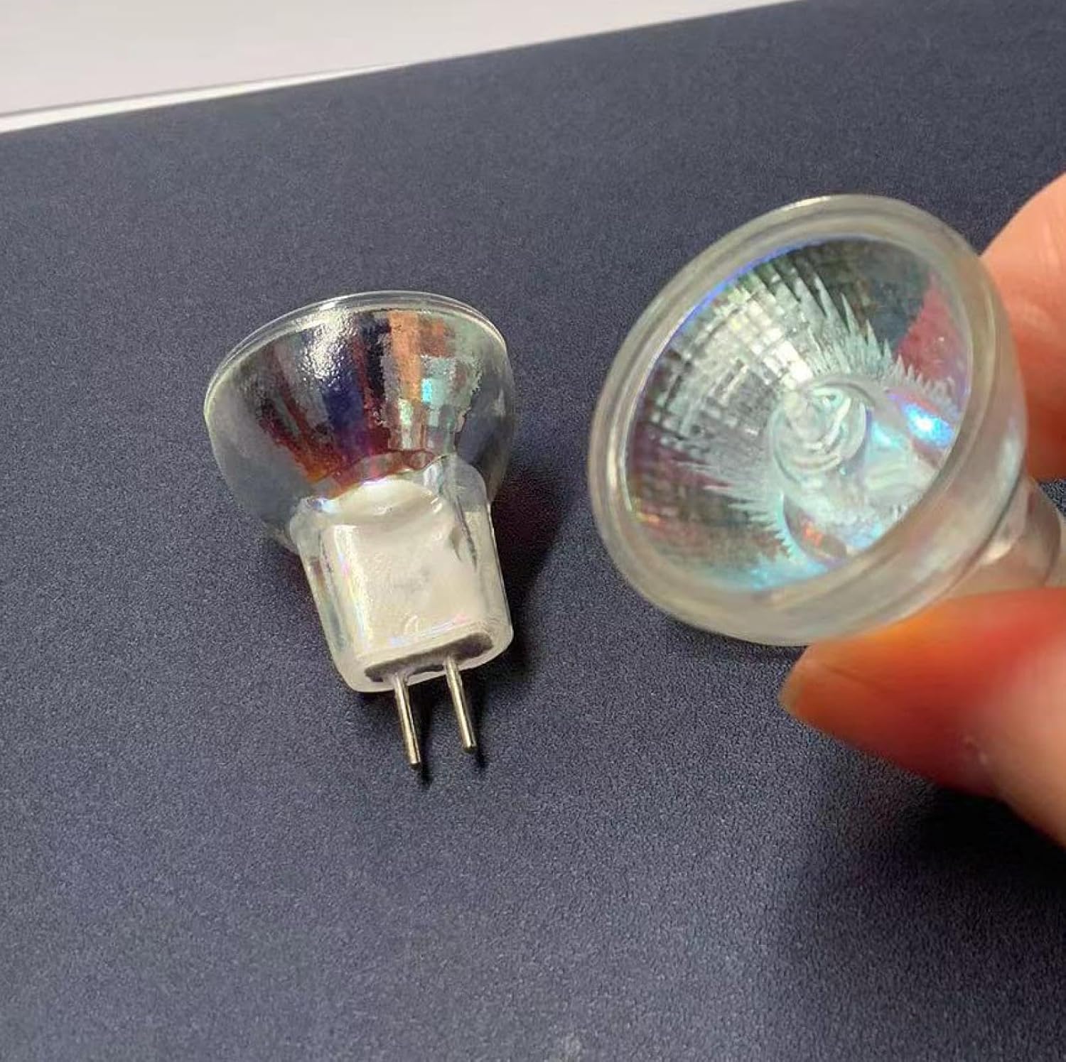 12V 10W MR8 Halogen Light Bulbs 12W 5W MR8 6V 20W Halogen Spot Bulbs MR8 24V 5W Dimmable 25Mm Diameter Warm White 6V 5W