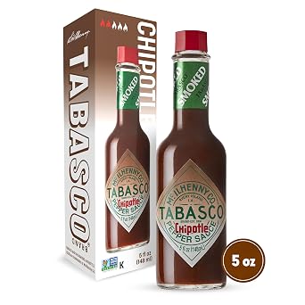 TABASCO Brand Chipotle Pepper Sauce, 5 oz (Pack of 12)