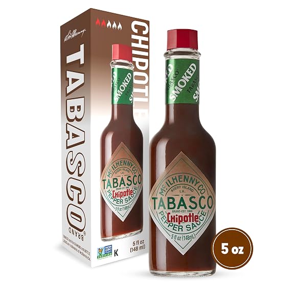 TABASCO Brand Chipotle Pepper Sauce, 5 oz (Pack of 12)