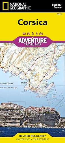 Corsica Map [France] (National Geographic Adventure Map, 3315)