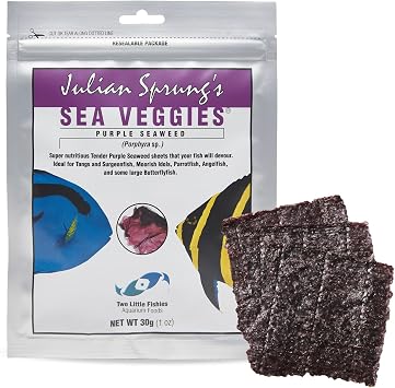 Two Little Fishies ATLSVPS4 Sea Veg-Purple Seaweed, 1-Ounce Pouch
