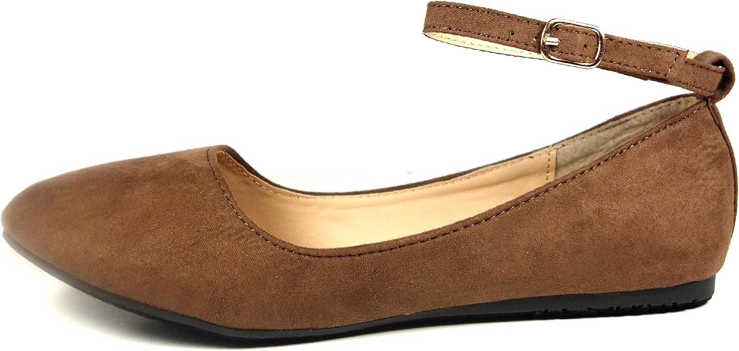 Nova Utopia Women's Mary Jane Style Ballet Flats