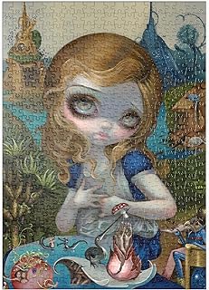 Comprar MyPuzzle Alicia En El Jardín De Las Delicias - Jasmine Becket-Griffith - Premium 500 Piezas Puzzles - Colección Especial MyPuzzle de Tate & Co Puzzles