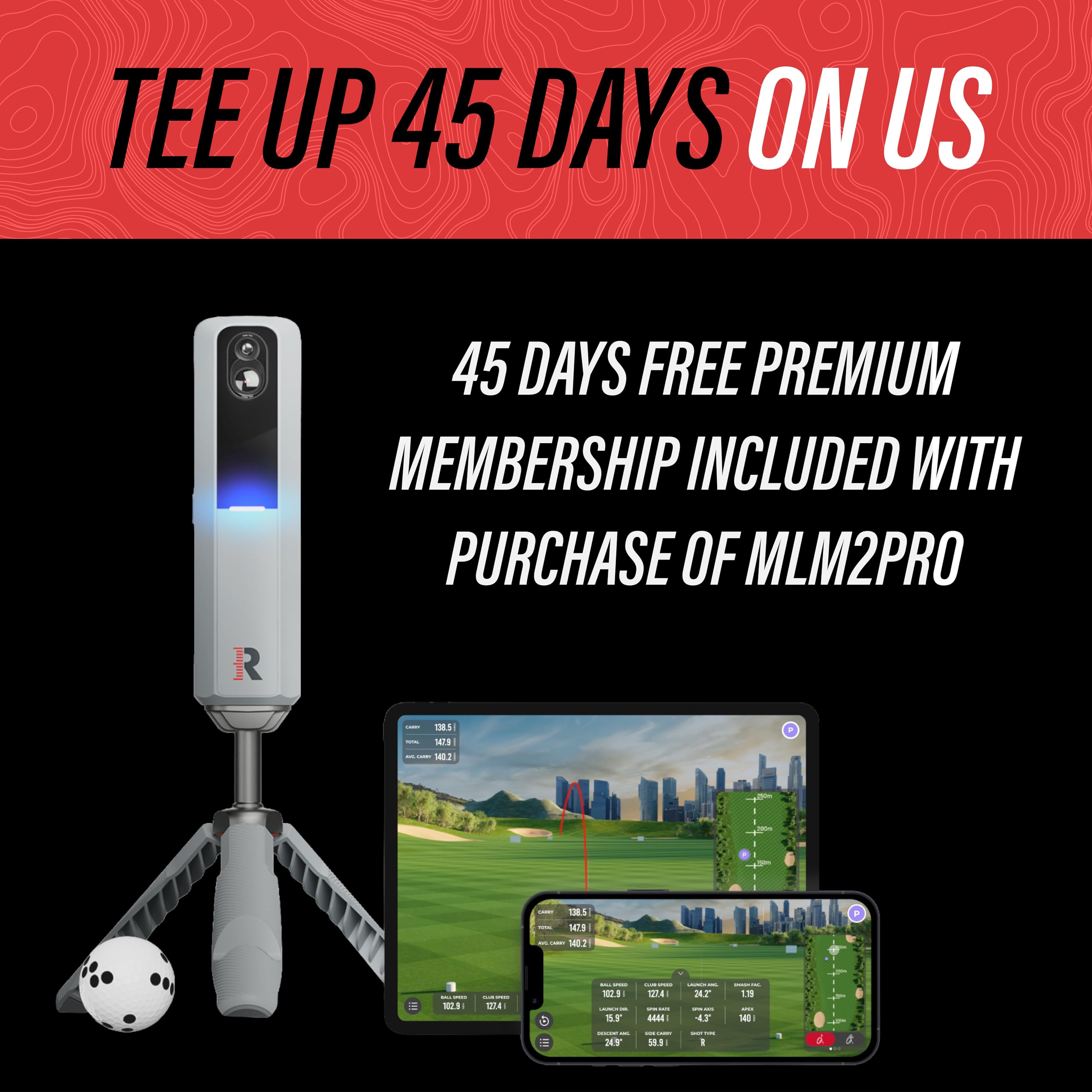 Amazon.com : Rapsodo MLM2PRO Launch Monitor Golf Simulator | Swing