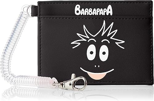 Amazon バーバパパ フロント フェイスプリント コイル付 パスケース p 021b バーバモジャ p 022 Barbapapa バーバパパ Idカードホルダー