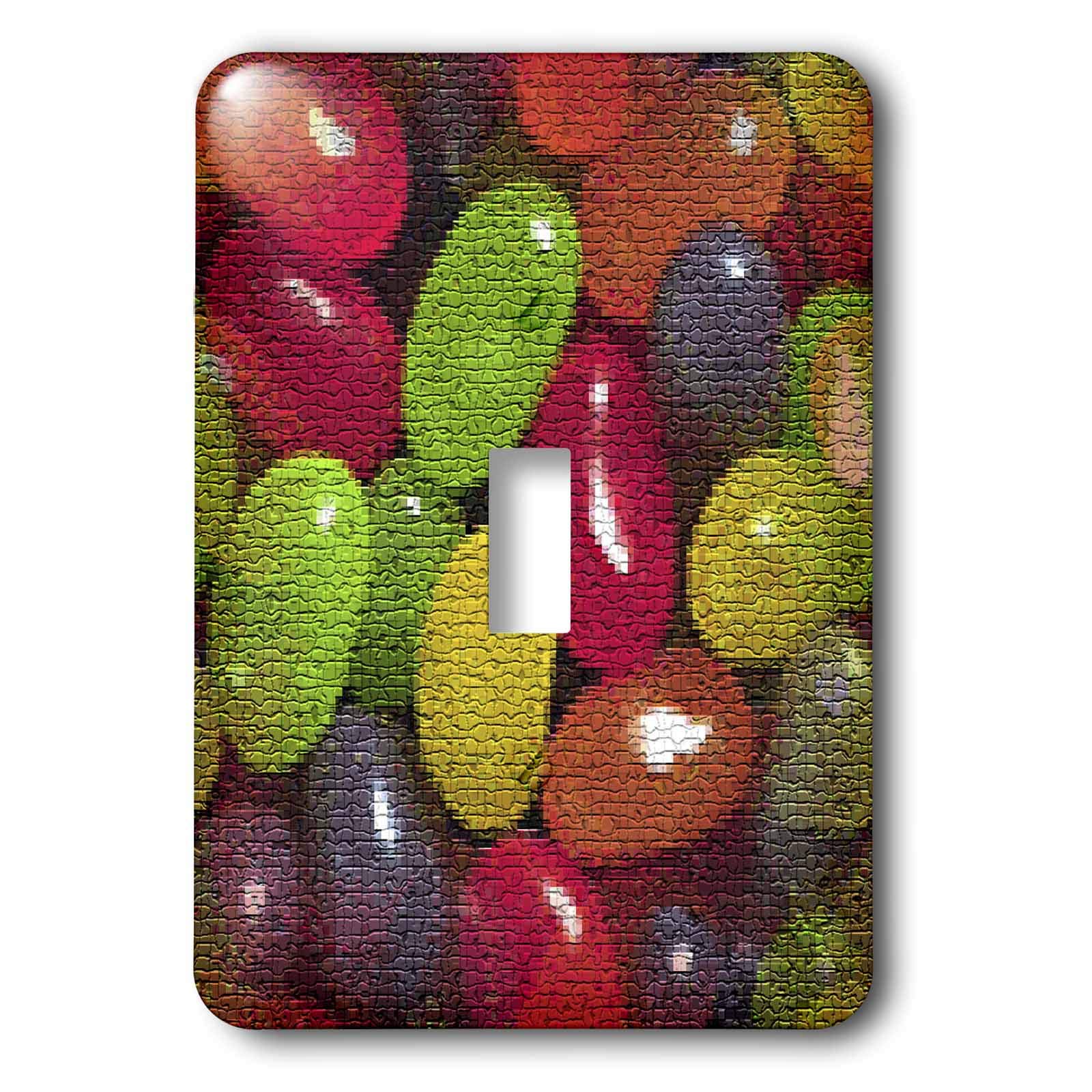 Interrupteur à baïonnette Jellybeans 3dRose LSP_42933_1 décoratif pour rénovation résidentielle