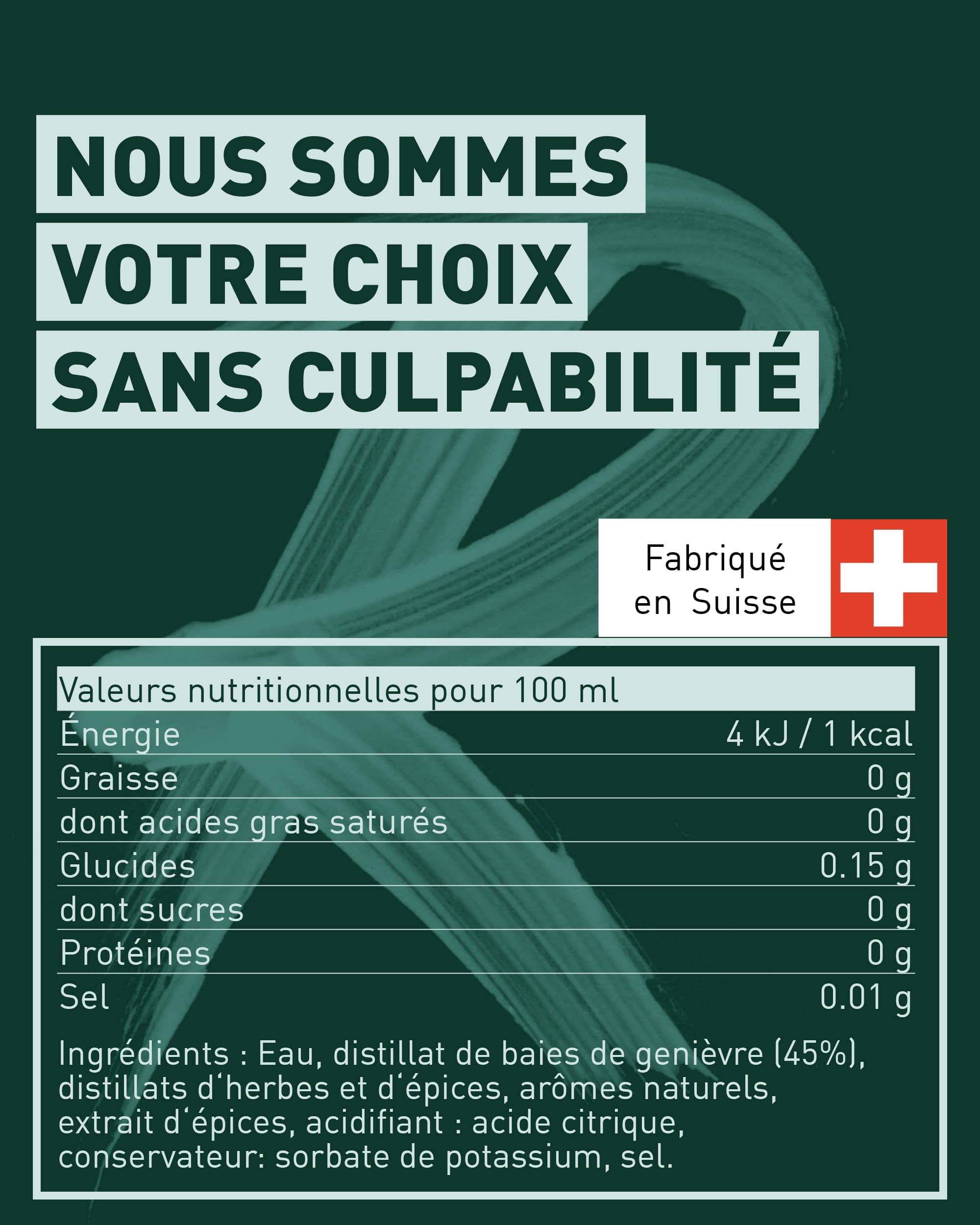 REBELS 0.0% - Alternative sans Alcool inspirée du Gin - Botanical Dry - 500 ml - Distillé deux fois pour un Arôme intense - Goût primé - Végan - Pour Mocktails comme Gin Tonic