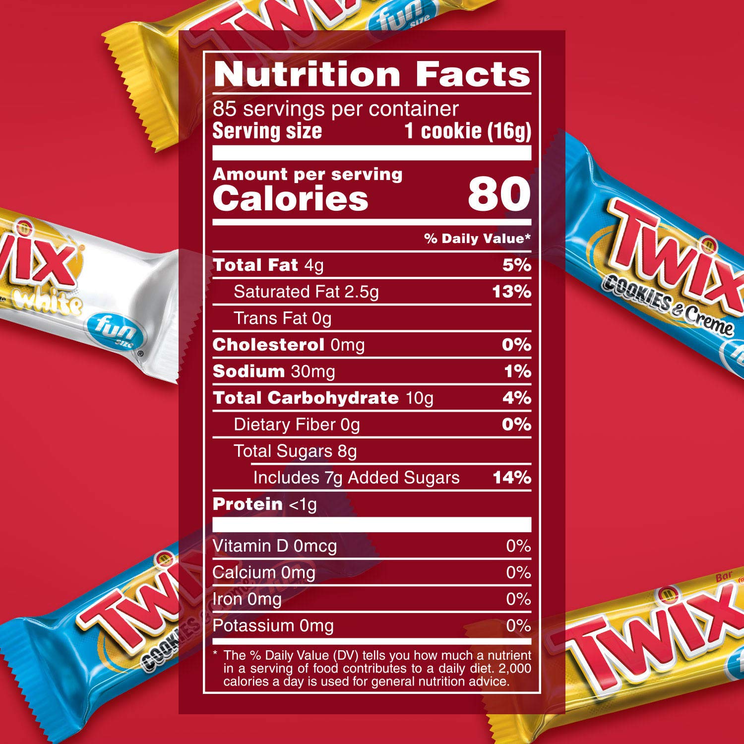 Twix FUN SIZED Assorted (85ct)