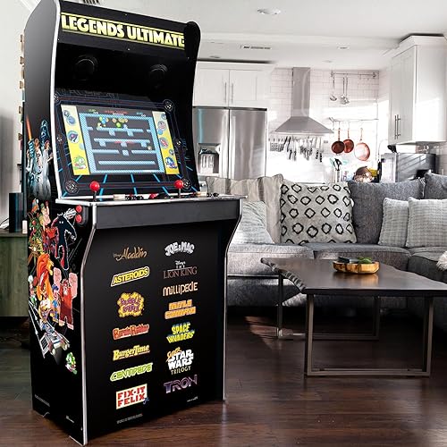 Miniatura 2 de Legends Ultimate Arcade máquina de juegos de tamaño completo arcade en casa videojuegos retro clásicos más de 300 juegos de arcade y consola con