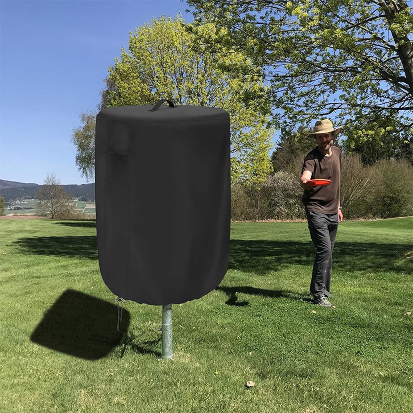 Golf Basket Rain Cover, Disc Golf Target Cover, Rain Protection for Golf Basket, Sun Protection Cover, Chain Disk Golf Cover, Outdoor Golf Training Equipment, Indoor Golf Basket Cover