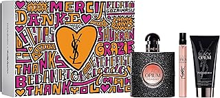 Yves Saint Laurent Black Opium Eau de Parfum 50ml Spring 2023 Gift Set (Contains 50ml EDP, 10ml Travel Spray and 50ml Shimmering Body Lotion)