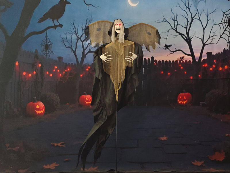 Amazon.com : LANGXUN 8.5ft Halloween Sound - Controlled Scary