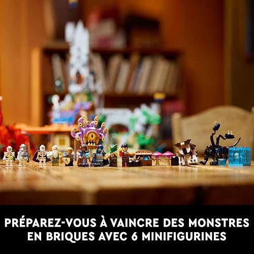 LEGO Ideas Dungeons & Dragons : l’Histoire du Dragon Rouge - Set de Construction pour Adultes Hommes et Femmes - Une Belle Idée de Cadeau D&D - Créé en Collaboration avec Wizards of the Coast 21348 - 6
