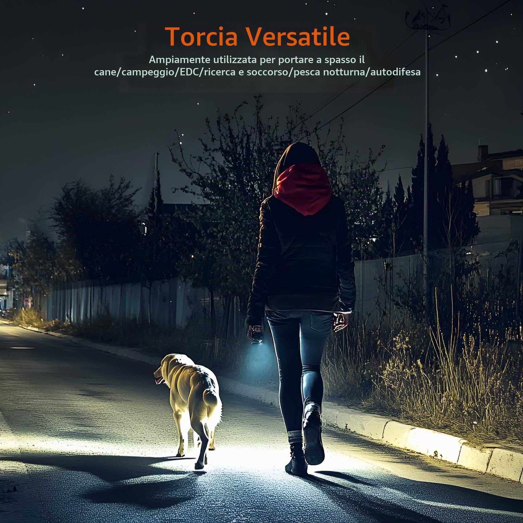 ACEBEAM TAC 2AA EDC Torcia tattica a doppia modalità ricaricabile, 1600 lumen ad alta luminosità, torcia a LED con tasca a doppio interruttore, super luminosa, piccola luce flash per emergenza