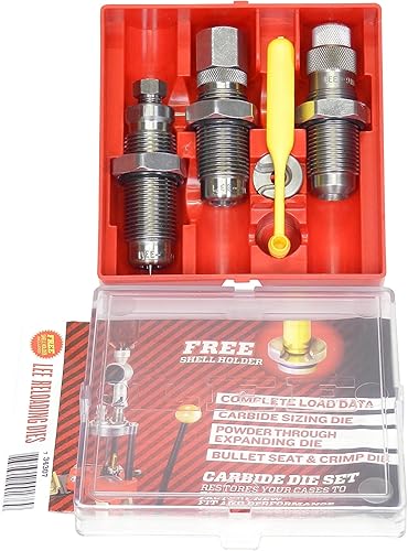 Lee Precision . 45 ACP Carburo 3-Die Set (Plata)